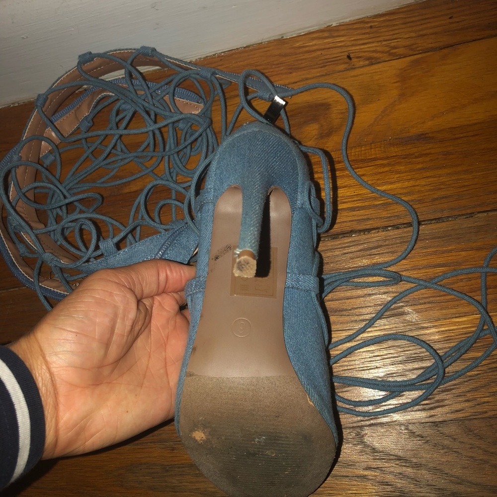 Blue Fashion Nova heels